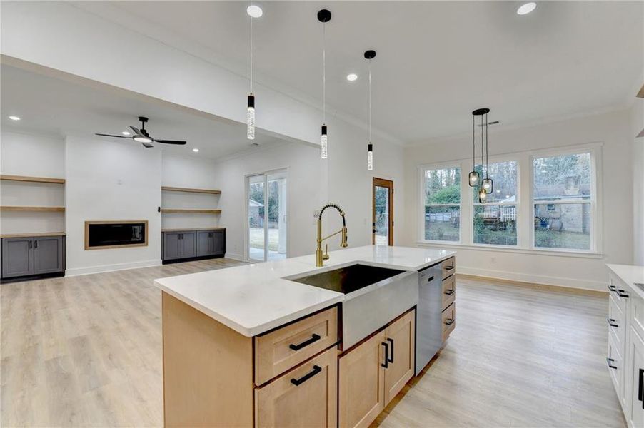 Furnished interior view inside a new home in , Lawrenceville (Image 18).