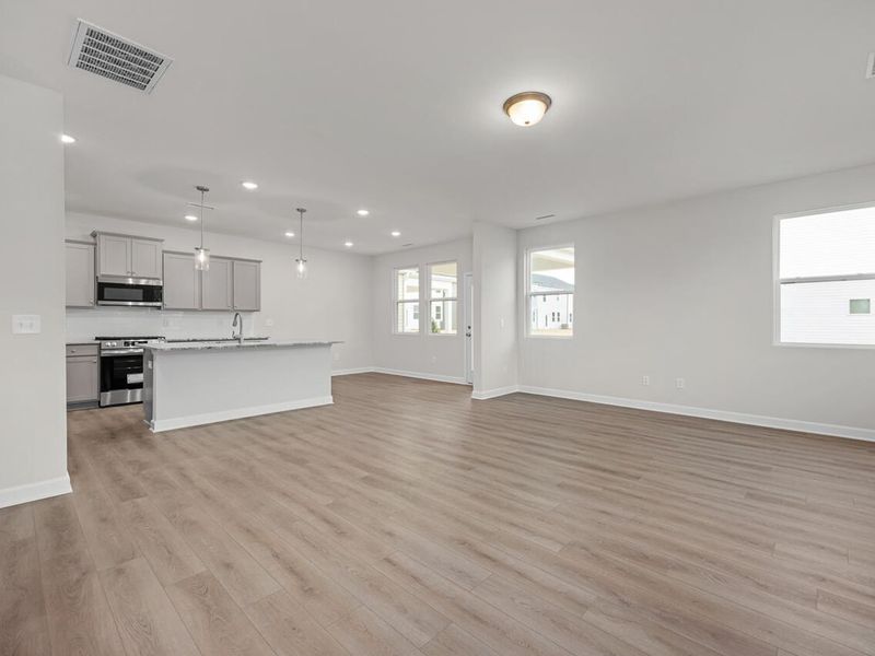 Spacious, unfurnished interior of a new home in Gregory Village, Lillington (Image 13). Spacious, unfurnished interior of a new home in Gregory Village, Lillington (Image 13).