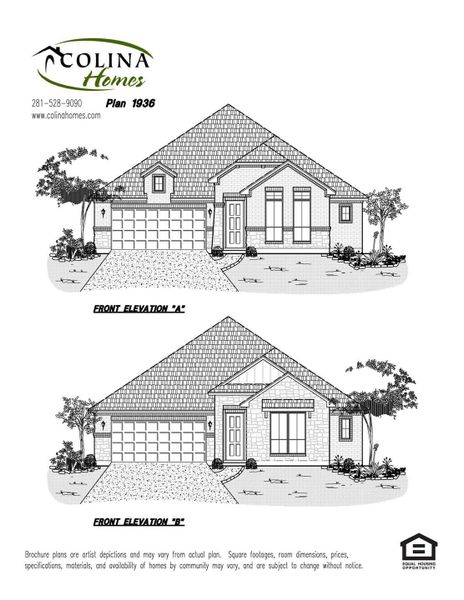 Exterior rendering of this home design in Lago Mar, Texas City, TX (Image 5).