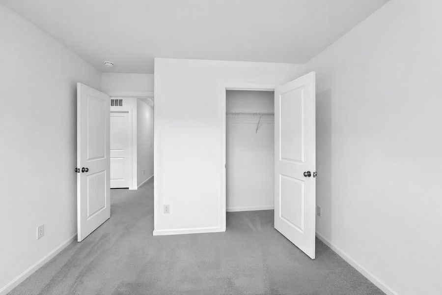 Spacious, unfurnished interior of a new home in Silverstone, Knightdale (Image 36).
