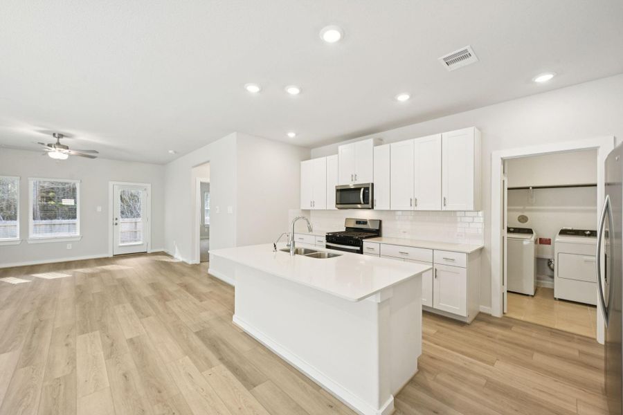 Photo is not of the actual home, but is an inspirational photo of builder’s model home and may depict options, furnishings, and/or decorator features that are not included