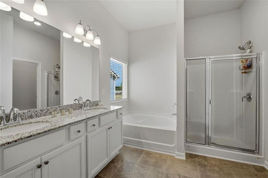 Furnished interior view inside a new home in Walden Park - The Retreat, Jonesboro (Image 13).