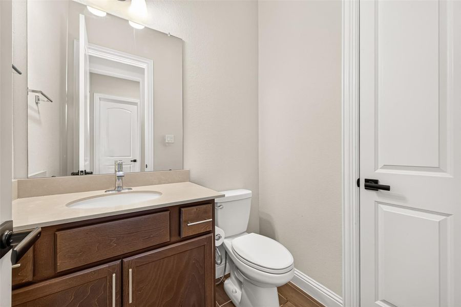 Furnished interior view inside a new home in , Katy (Image 25).