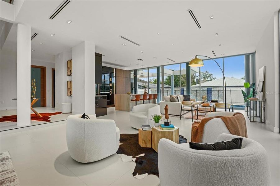 Furnished interior view inside a new home in , Winter Park (Image 41).