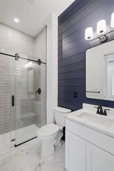 Furnished interior view inside a new home in , Buford (Image 11).