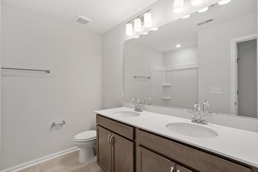 Furnished interior view inside a new home in Sweetbrier, Durham (Image 14).