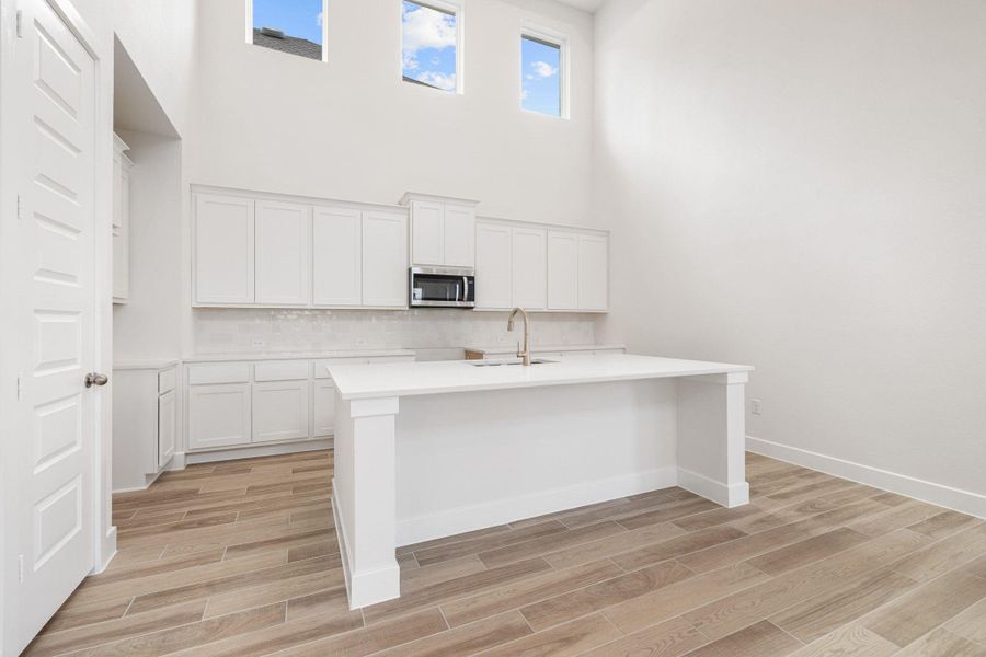 Furnished interior view inside a new home in Parmer Ranch, Georgetown (Image 5).