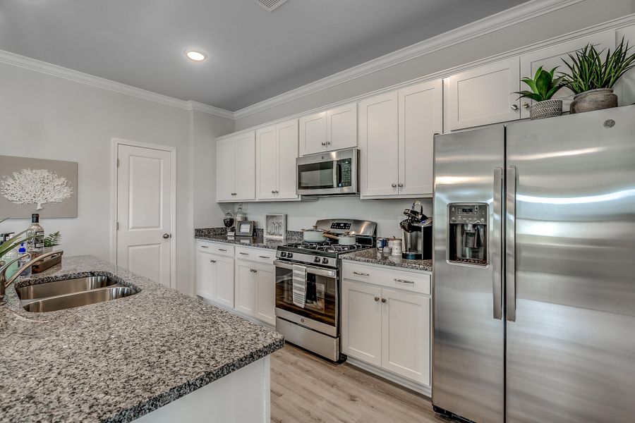 Furnished interior view inside a new home in Fairway Woods at Wyboo, Manning (Image 13).