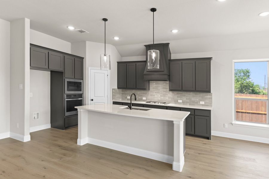 Furnished interior view inside a new home in Lovers Landing, Forney (Image 6).