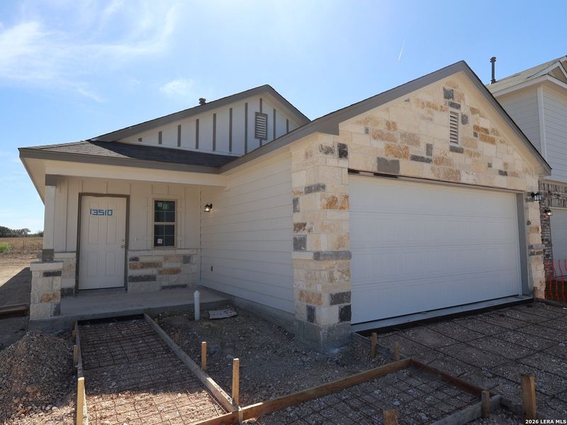 In-progress construction of a new home in Winding Brook, San Antonio, TX (Image 28).
