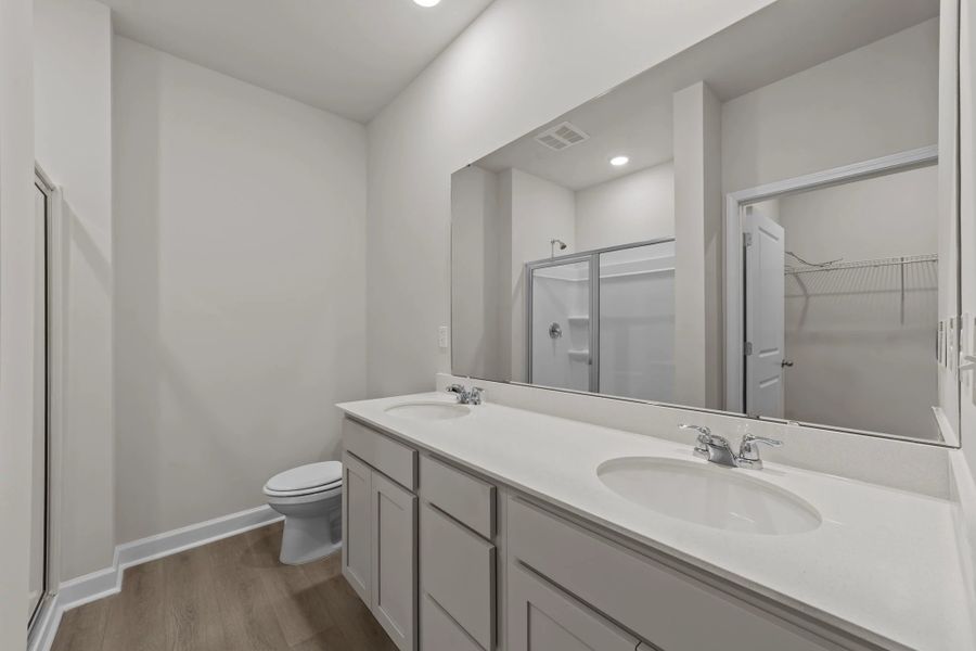 Furnished interior view inside a new home in Blue Heron Retreat, Little River (Image 10).