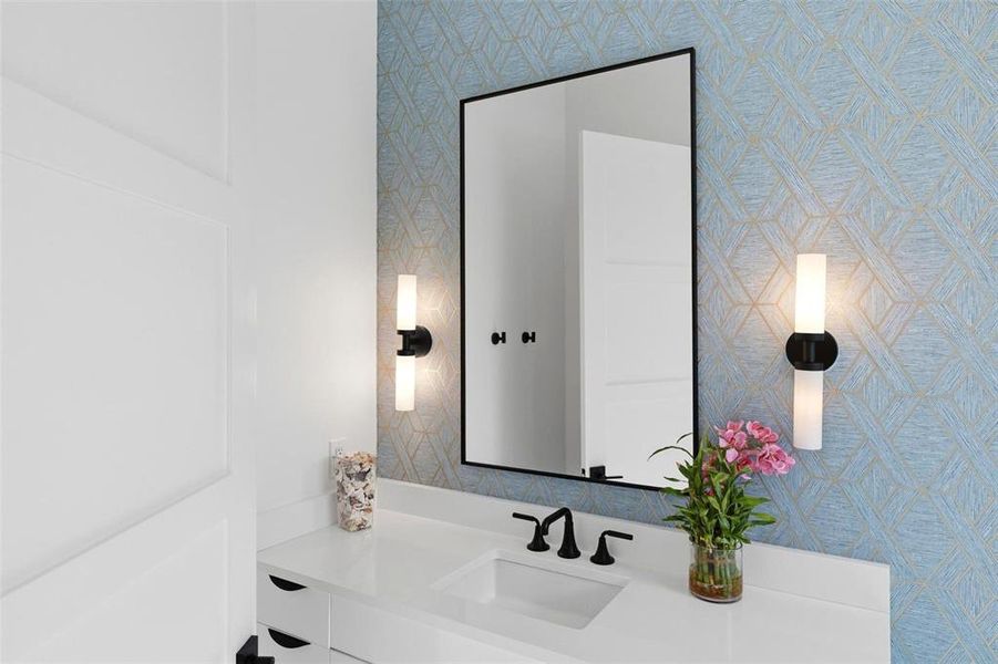Close-up of interior finishes inside a home in , Sarasota (Image 23).