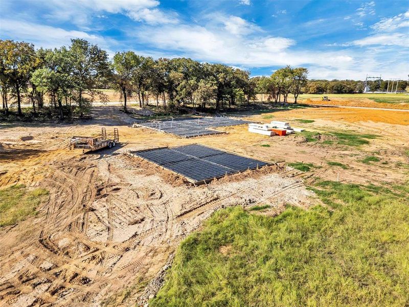 Site preparation for new homesites in , Tolar (Image 5).