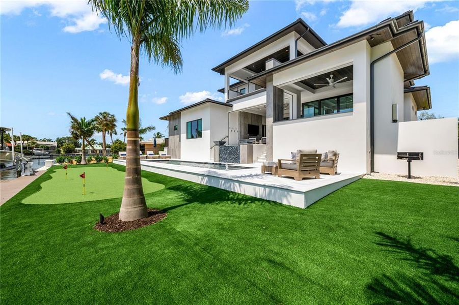 Exterior details and patio area of a home in , Sarasota (Image 27). Exterior details and patio area of a home in , Sarasota (Image 27).