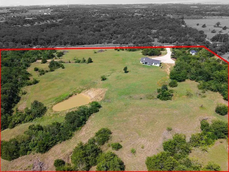 Arial View - Property Lines are approximate