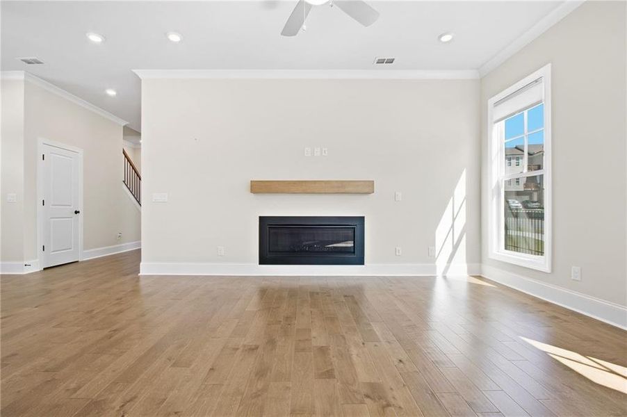 Spacious, unfurnished interior of a new home in Waterside Single Family, Peachtree Corners (Image 24).