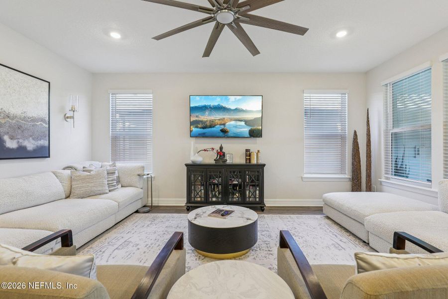Furnished interior view inside a new home in , St. Augustine (Image 53).