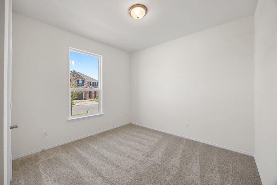 Spacious, unfurnished interior of a new home in Salerno - Classic Collection, Round Rock (Image 24). Spacious, unfurnished interior of a new home in Salerno - Classic Collection, Round Rock (Image 24).