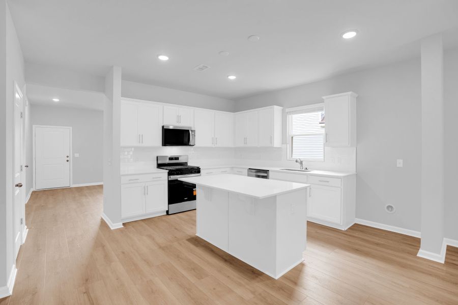 Furnished interior view inside a new home in Bradford Pointe, Summerville (Image 11).