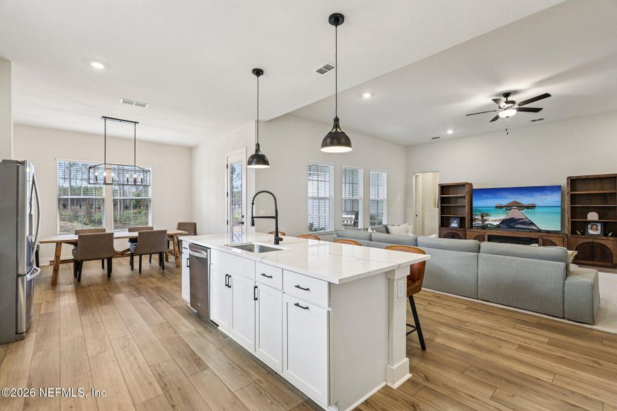 Furnished interior view inside a new home in , Hilliard (Image 12). Furnished interior view inside a new home in , Hilliard (Image 12).