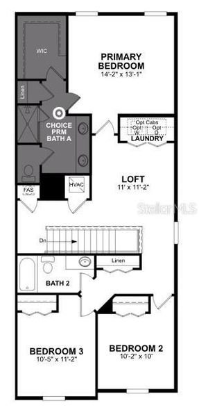 2D floor plan layout of this home in Towns at Riverwalk: Lake Monroe TH, Sanford, FL (Image 2). 2D floor plan layout of this home in Towns at Riverwalk: Lake Monroe TH, Sanford, FL (Image 2).