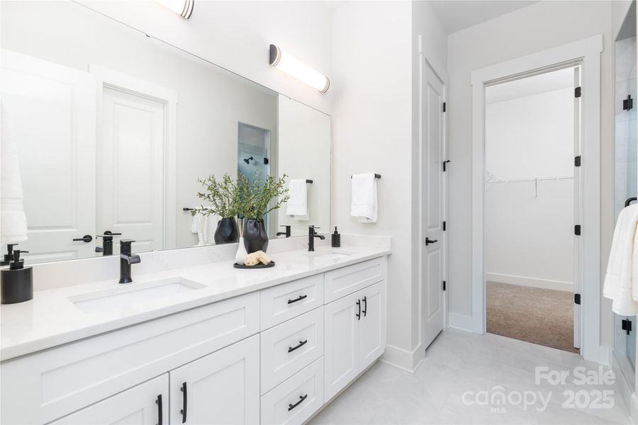 Furnished interior view inside a new home in , Hickory (Image 5).