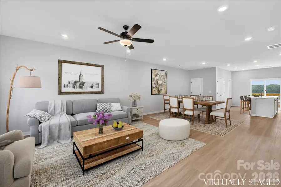 Furnished interior view inside a new home in Rhyne Court, Gastonia (Image 5). Furnished interior view inside a new home in Rhyne Court, Gastonia (Image 5).