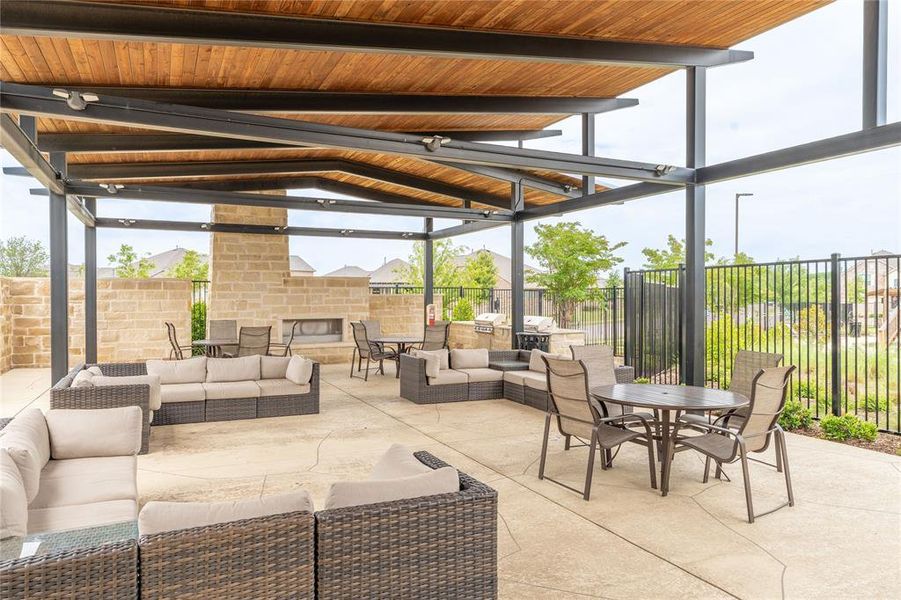 Furnished interior view inside a new home in , McKinney (Image 11).