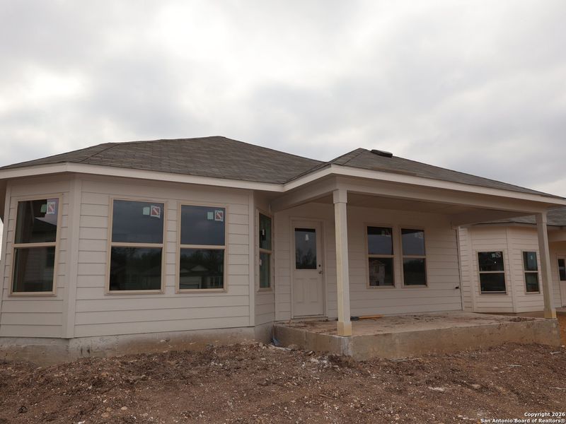 In-progress construction of a new home in Agave, San Antonio, TX (Image 23).