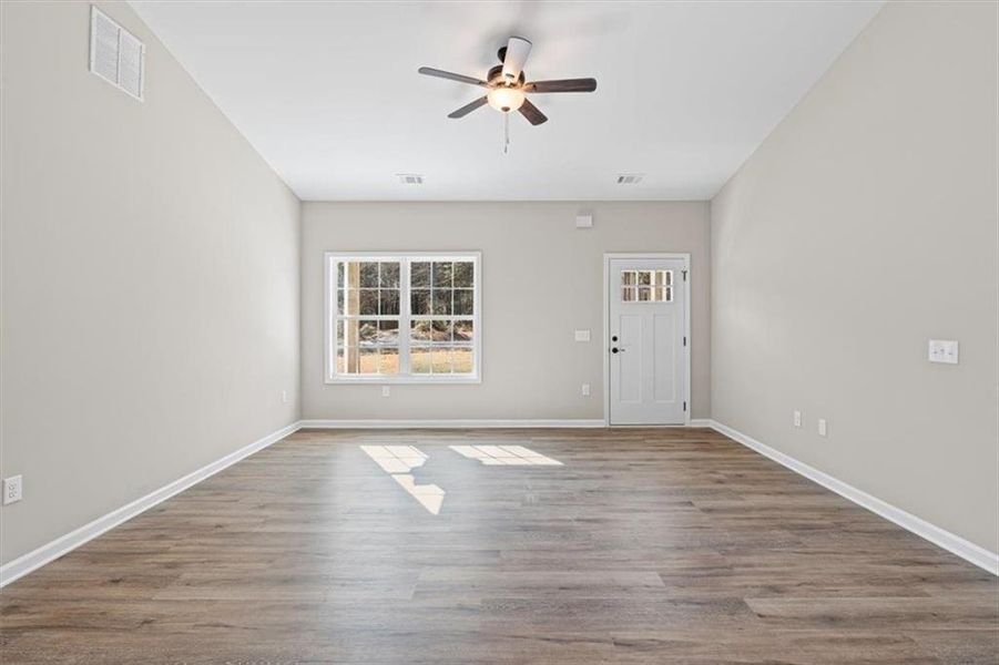 Spacious, unfurnished interior of a new home in , Rockmart (Image 32).