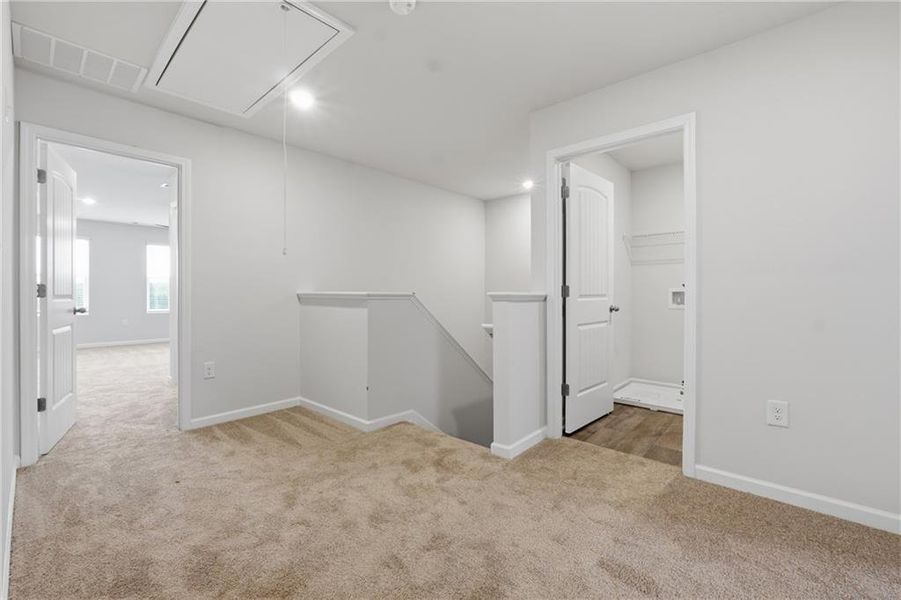 Spacious, unfurnished interior of a new home in Moss Creek, Hogansville (Image 29).