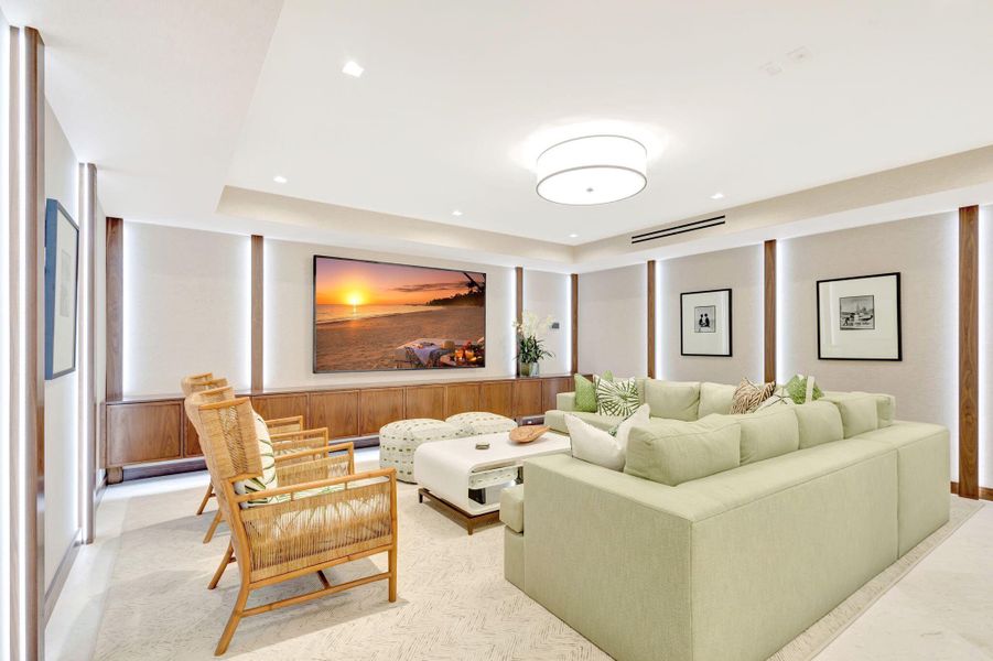 Lower Level Living Area