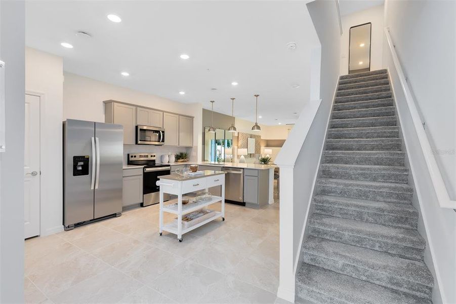 Furnished interior view inside a new home in Skylar Crest, Sanford (Image 6).