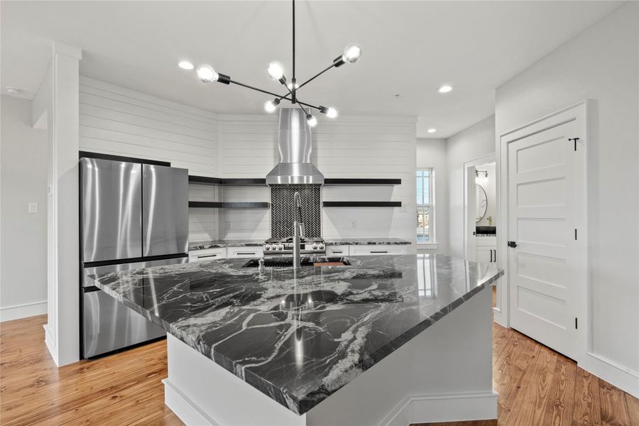 Furnished interior view inside a new home in , Galveston (Image 6). Furnished interior view inside a new home in , Galveston (Image 6).