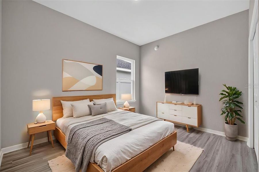 Furnished interior view inside a new home in , Davenport (Image 17).