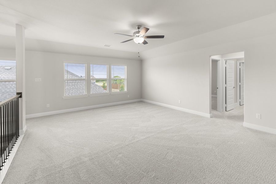 Spacious, unfurnished interior of a new home in Brookshire at Legacy Hills, Celina (Image 26). Spacious, unfurnished interior of a new home in Brookshire at Legacy Hills, Celina (Image 26).