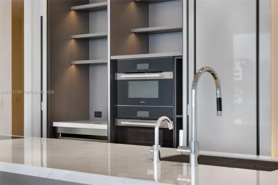 Close-up of interior finishes inside a home in , Miami (Image 22).