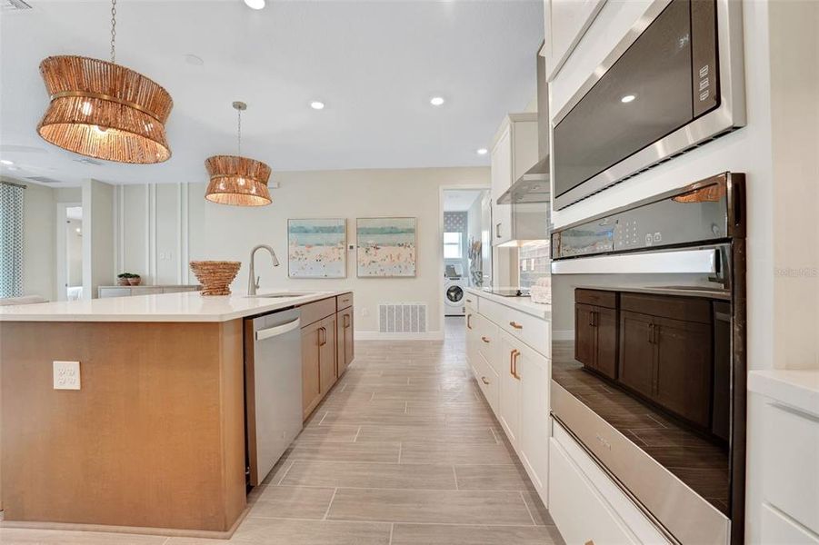 Furnished interior view inside a new home in Green Key Village, Lady Lake (Image 8).