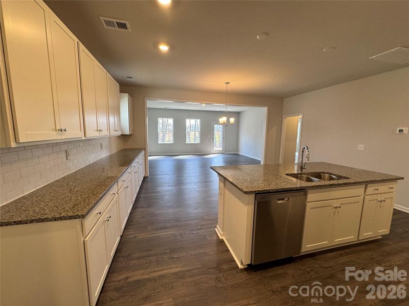Furnished interior view inside a new home in McFarland Estates, York (Image 7).