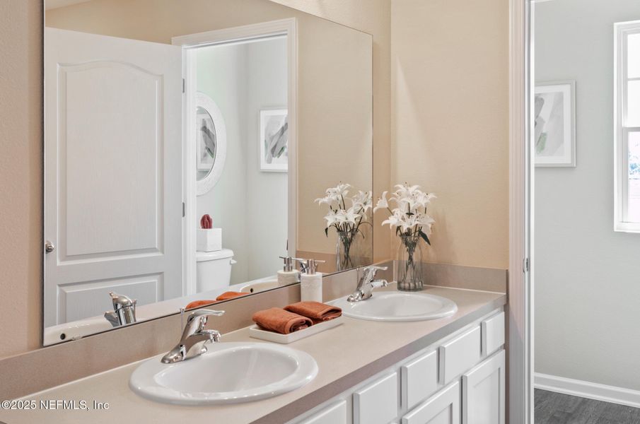 Close-up of interior finishes inside a home in Sawmill Branch, Palm Coast (Image 20).