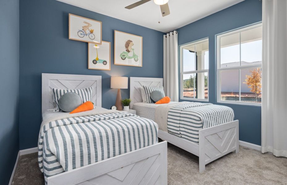 Furnished interior view inside a new home in Carpenter Falls, Durham (Image 14).