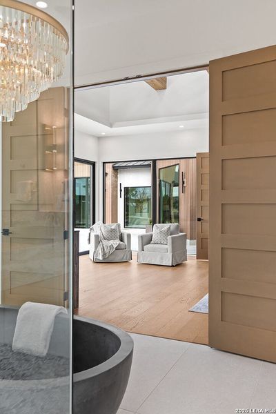 Furnished interior view inside a new home in , San Antonio (Image 9).