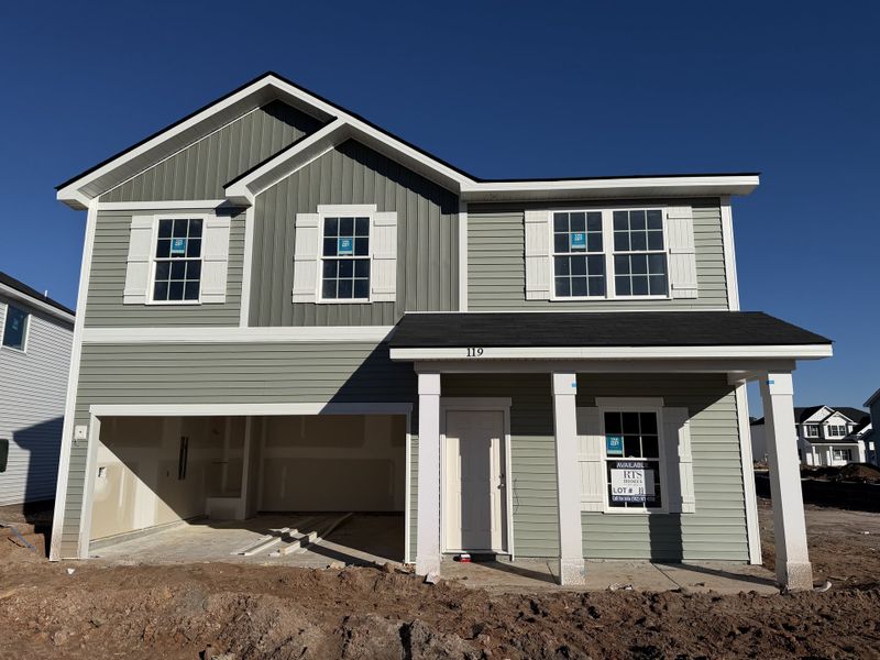 In-progress construction of a new home in Grand Reserve, Hinesville, GA (Image 6). In-progress construction of a new home in Grand Reserve, Hinesville, GA (Image 6).
