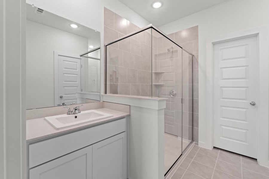 Furnished interior view inside a new home in Prairie Winds, Hutto (Image 12).