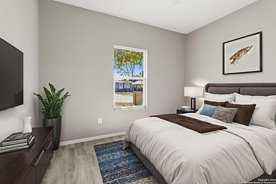 Furnished interior view inside a new home in , San Antonio (Image 15).