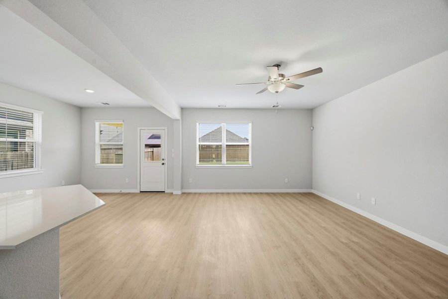 Spacious, unfurnished interior of a new home in Audubon, Magnolia (Image 24).