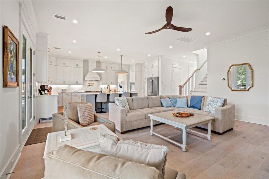 Furnished interior view inside a new home in , Johns Island (Image 34).