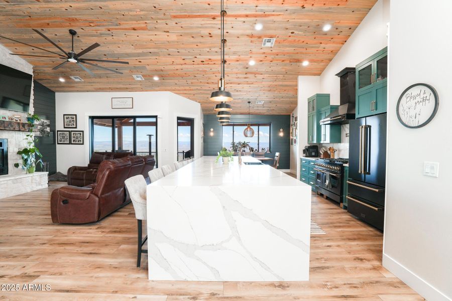 Kitchen looking Toward the Dining Room