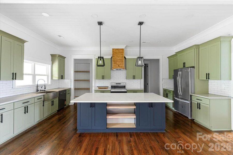 Furnished interior view inside a new home in , Shelby (Image 8).