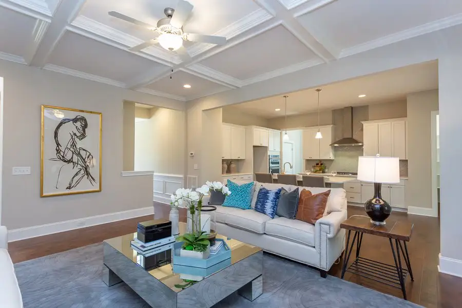 Representative furnished interior of a home built from the Lexington II by Caruso Homes in Sauls Landing, Zebulon (Image 11). Representative furnished interior of a home built from the Lexington II by Caruso Homes in Sauls Landing, Zebulon (Image 11).